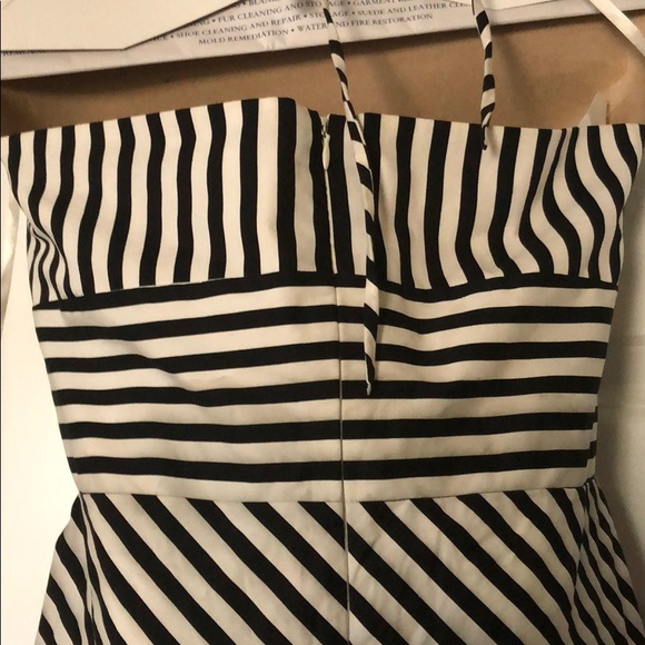White House Black Market striped midi dress - Picture 4 of 5